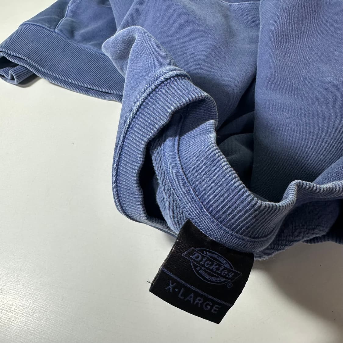 XL 디키즈 오버핏 스웻코튼 피그먼트 캥거루포켓 맨투맨 상품이미지4