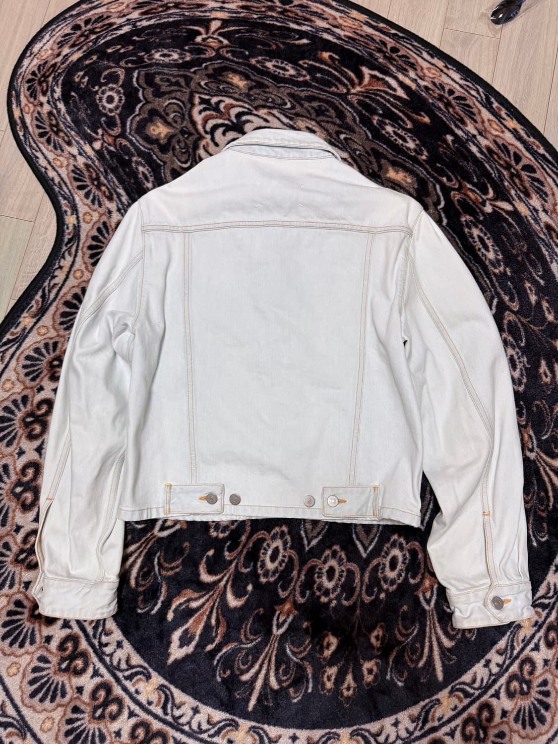 마르지엘라 남성 메인라인 블리치 데님 숏 자켓 46 상품이미지2