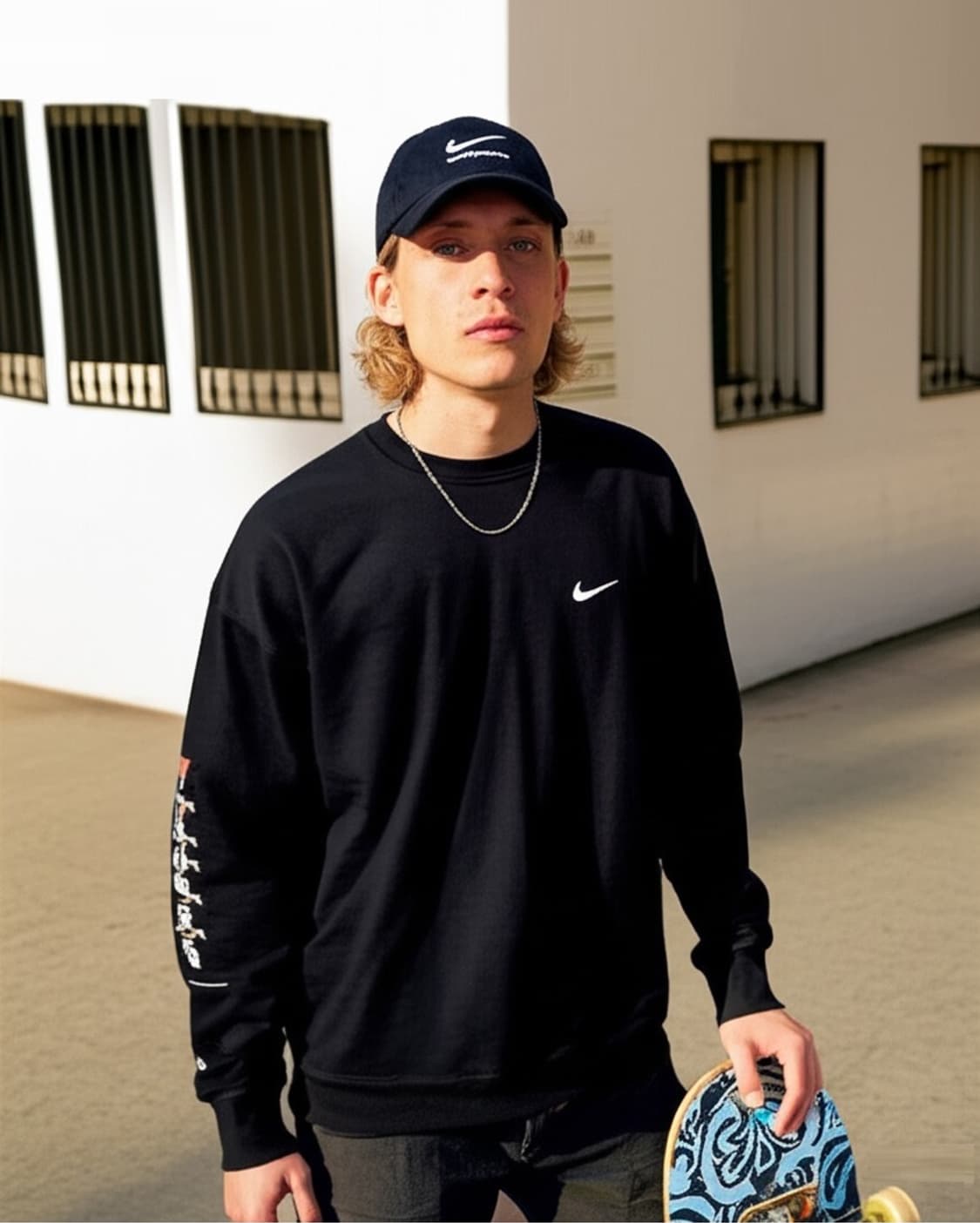 NIKE 나이키 헤리티지86 스케이트보딩 퓨추라 SB 블랙 볼캡 모자 상품이미지10