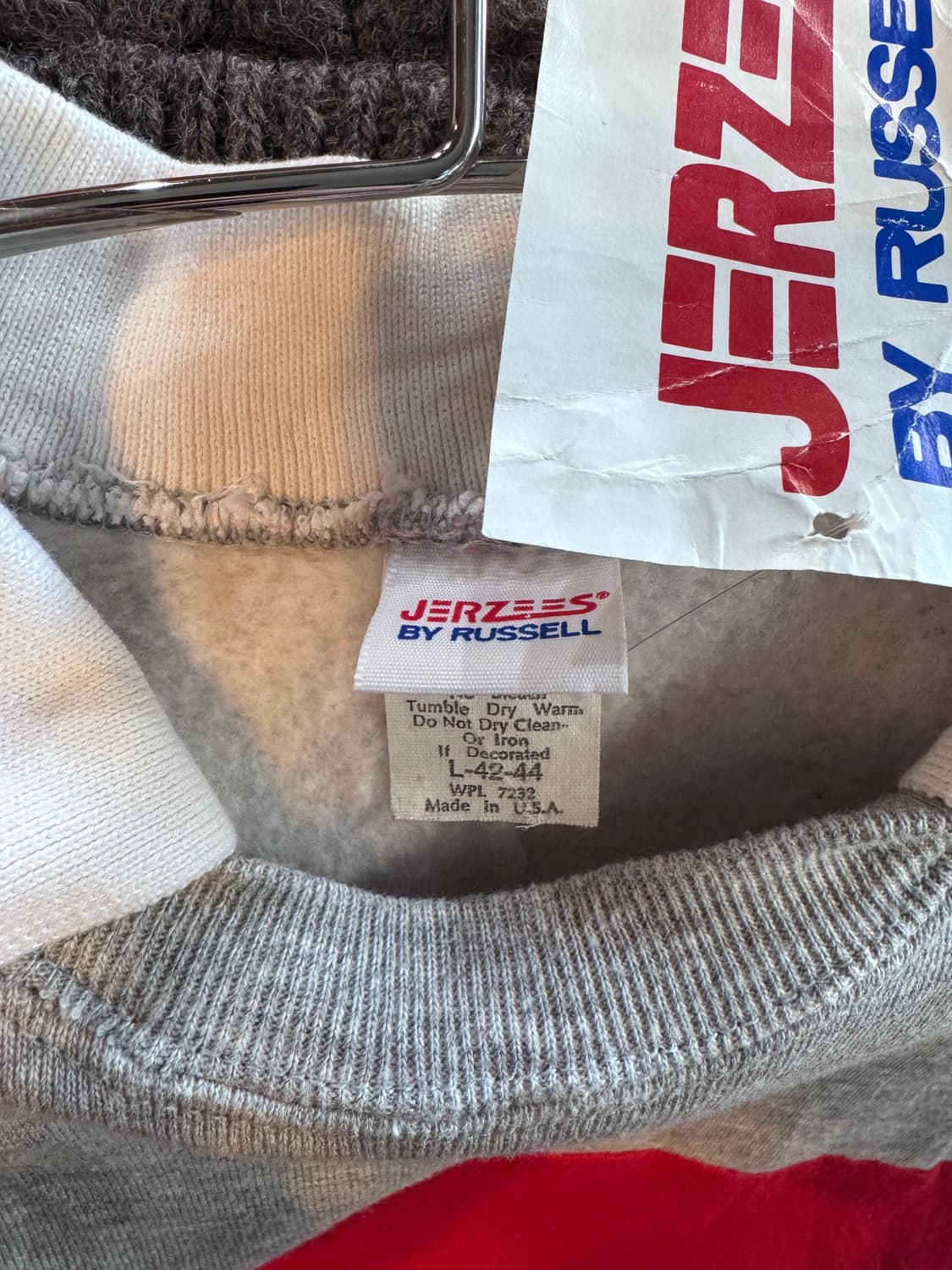 90's usa 빈티지 러셀 jerzees by russell L 648 상품이미지4