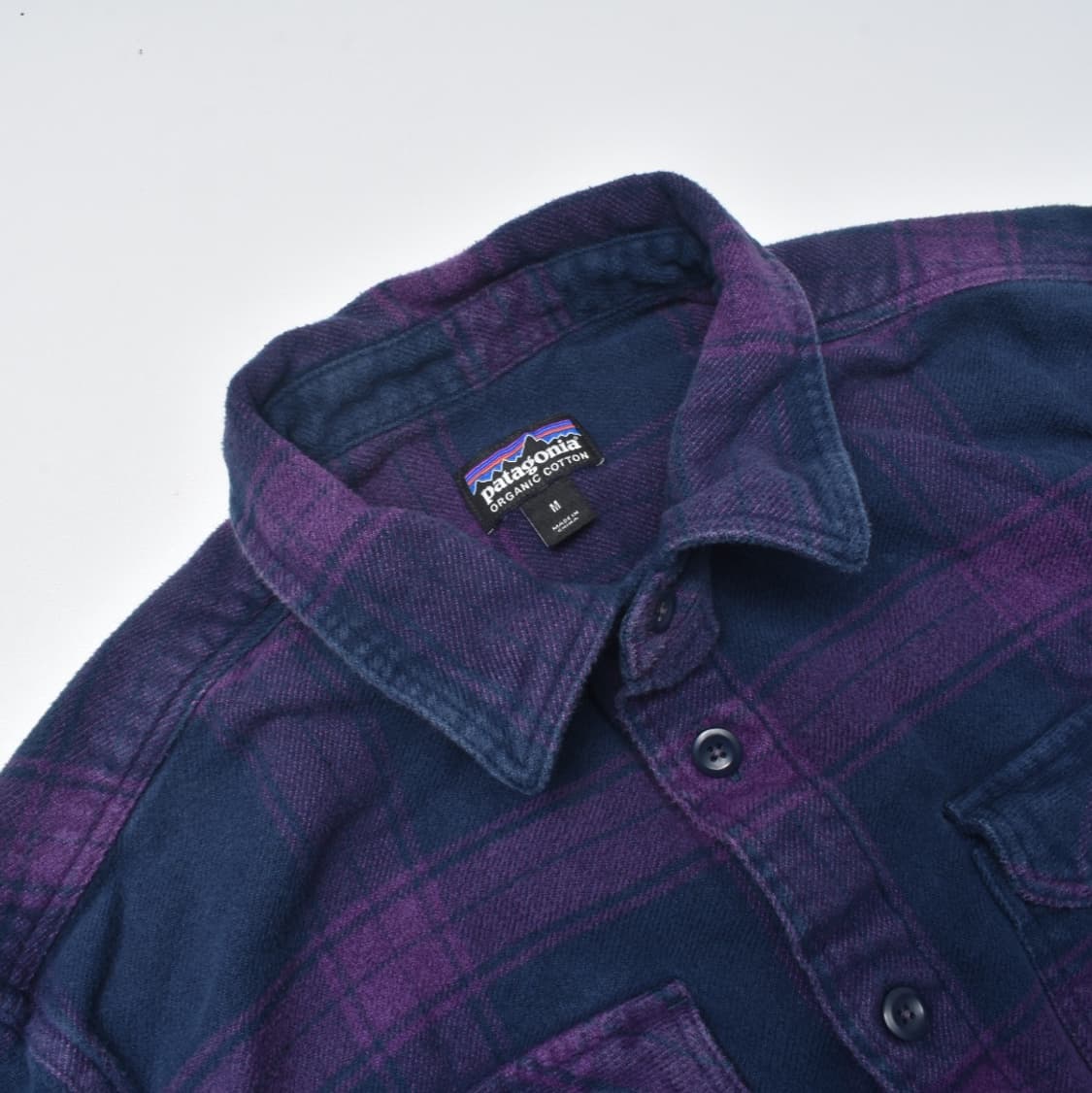 파타고니아 오가닉 코튼 셔츠 남방 M N0776 상품이미지4