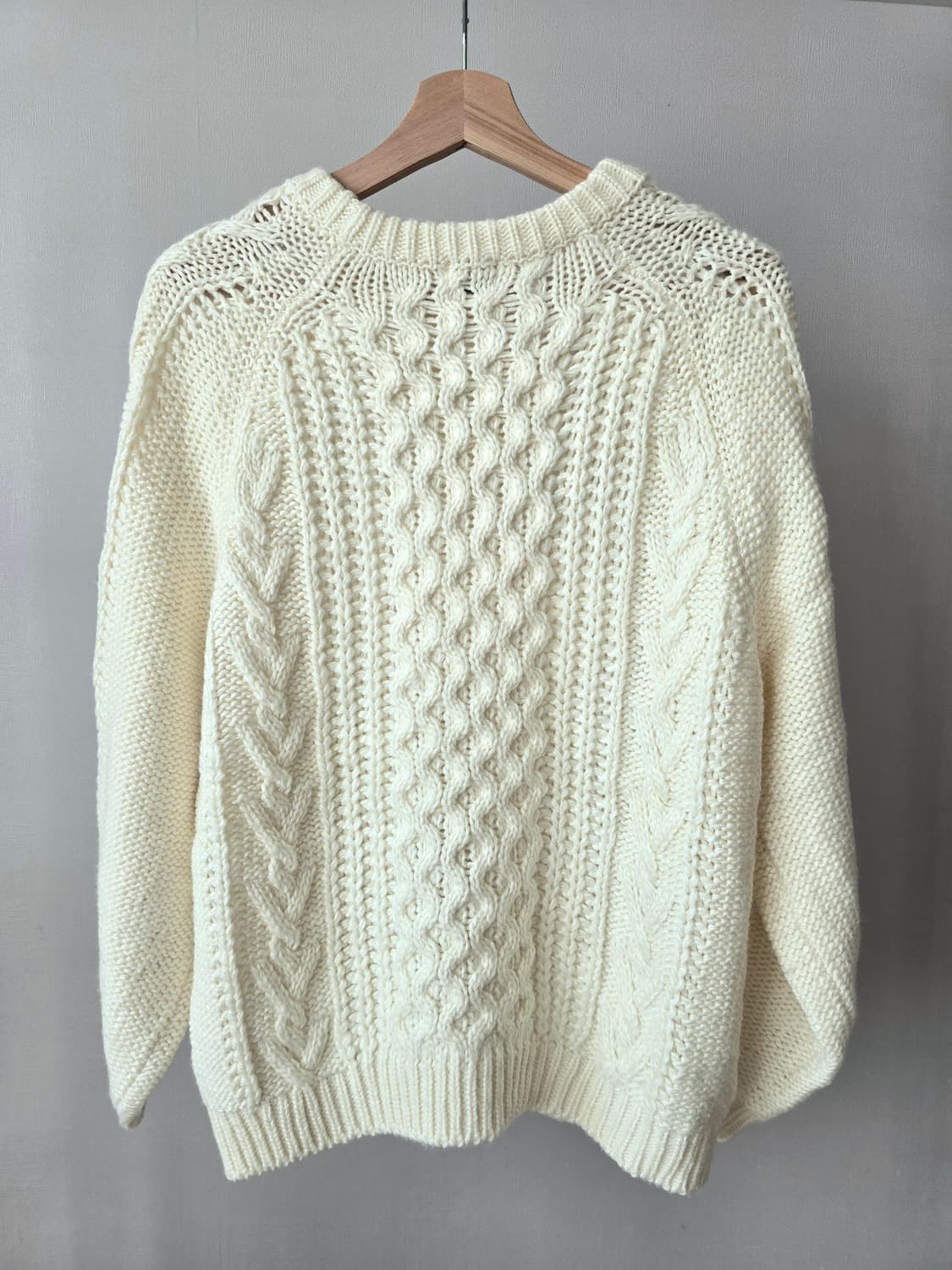 URBAN RESEARCH DOORS 꽈배기 니트 상품이미지7