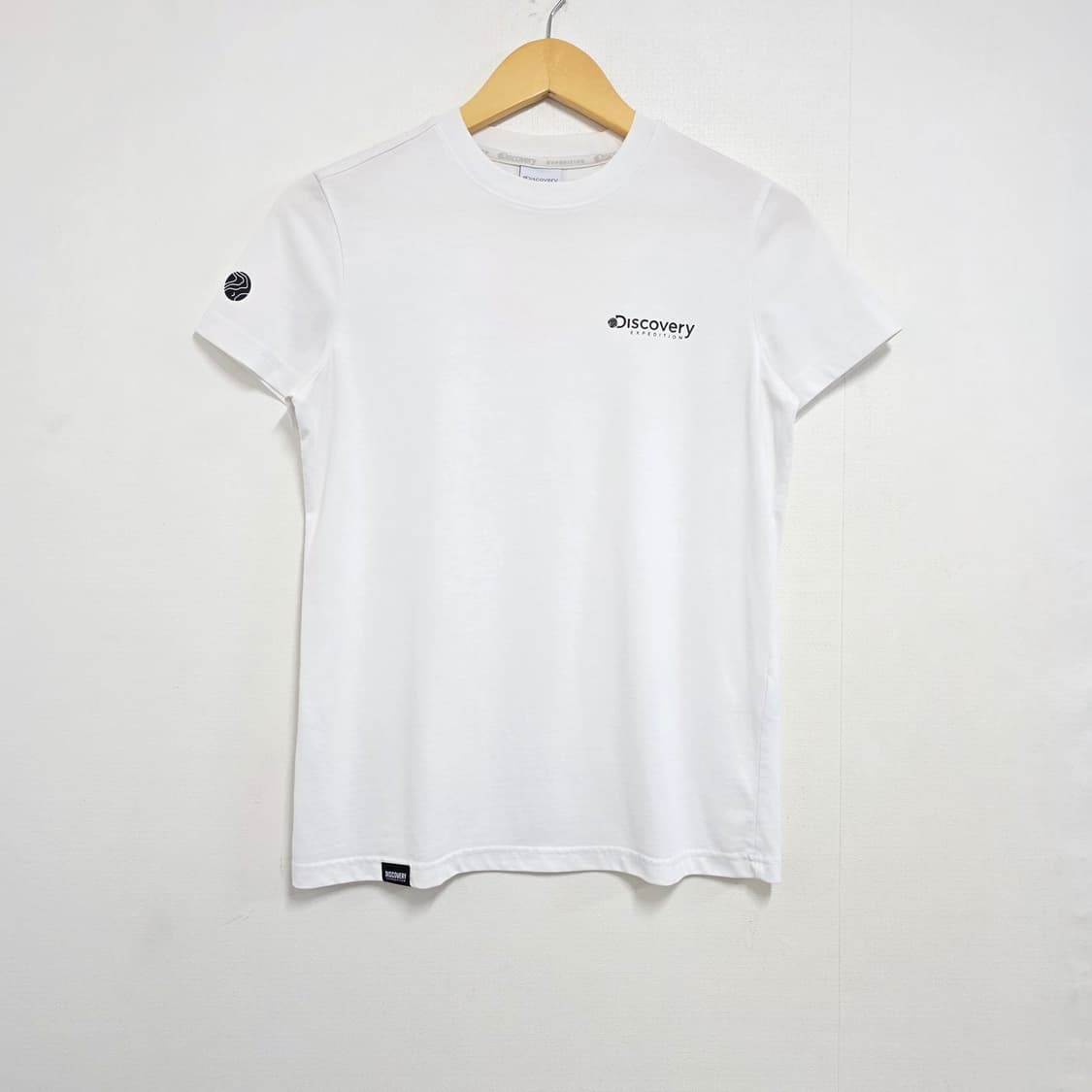 90 디스커버리 화이트 반팔 티셔츠 상품이미지1