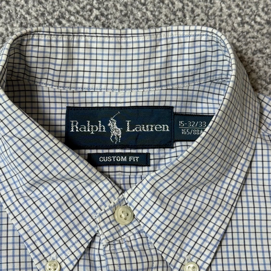 폴로 랄프로렌 체크 셔츠 95-100 상품이미지4