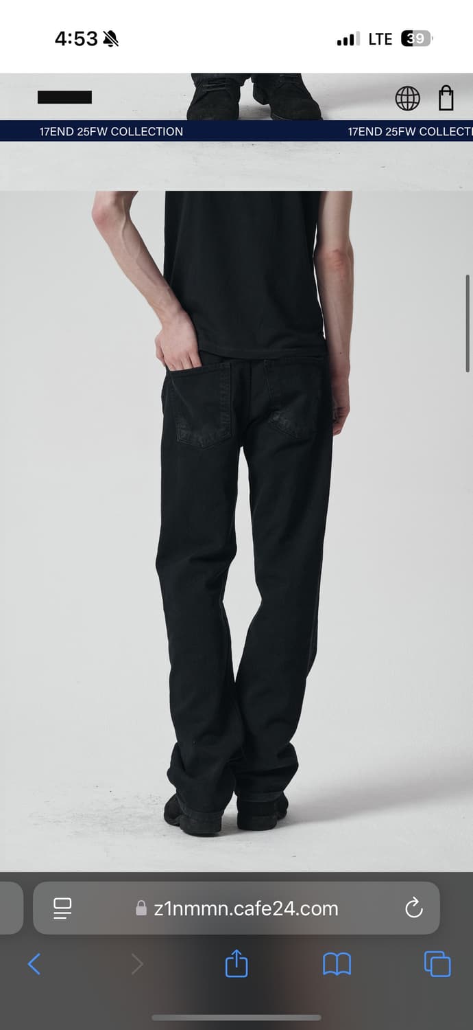 17end M013 스트레이트데님 상품이미지2