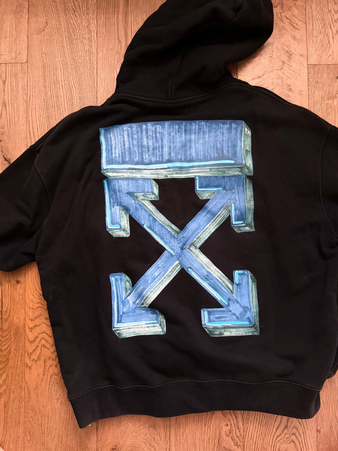 Off white후드티 xl 판매합니다 상품이미지1