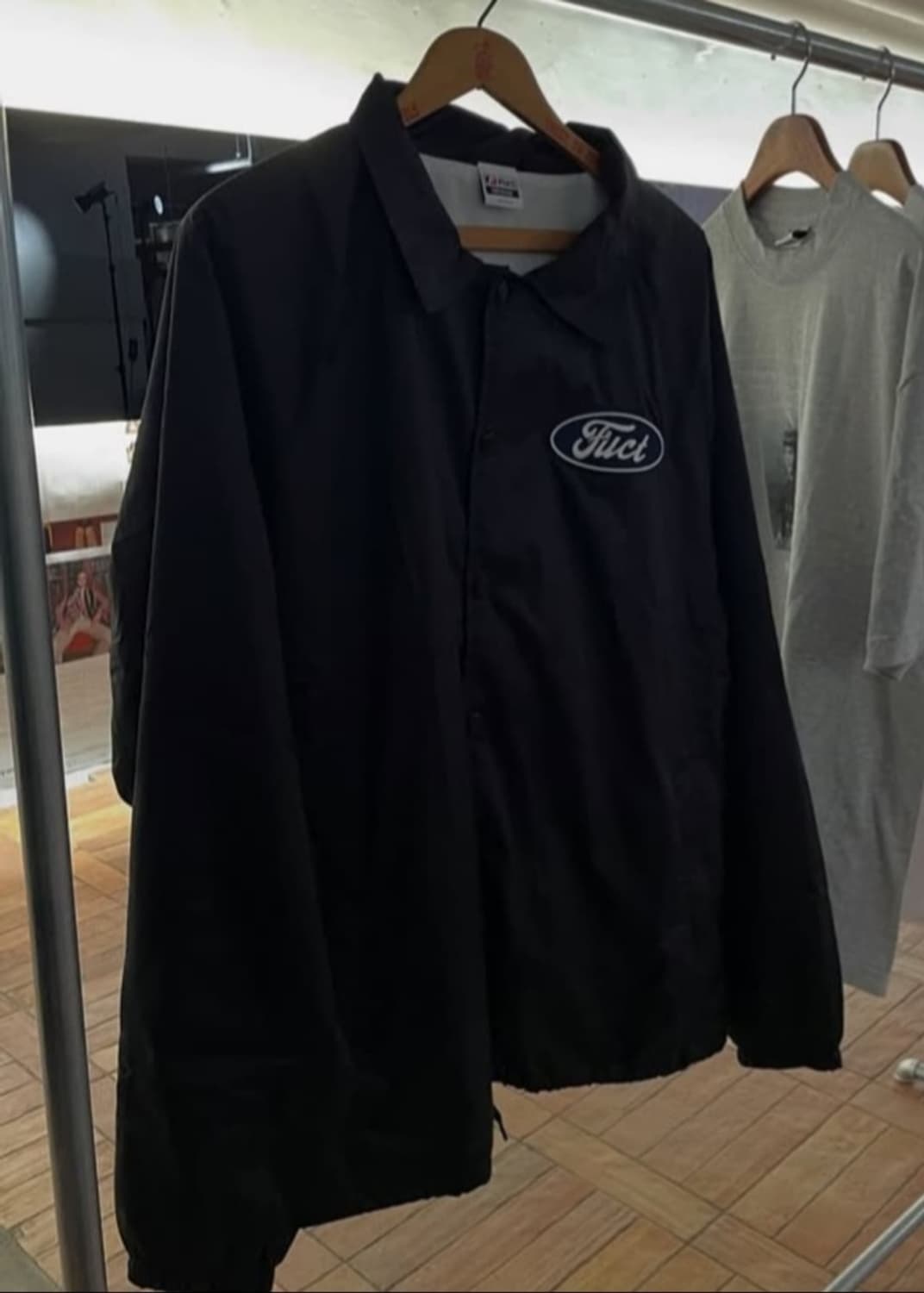 FUCT 코치 자켓 블랙 L 사이즈 새상품  상품이미지1