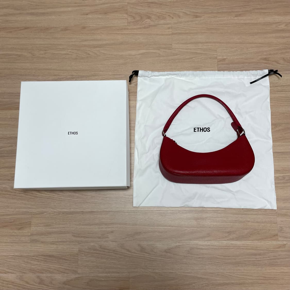 에토스 보트백 레드 상품이미지8