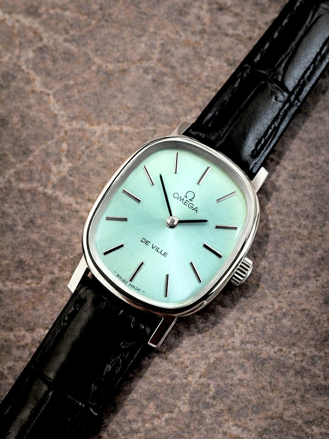 정품 오메가 엘립스 수동 티파니블루 여자 시계 상품이미지6