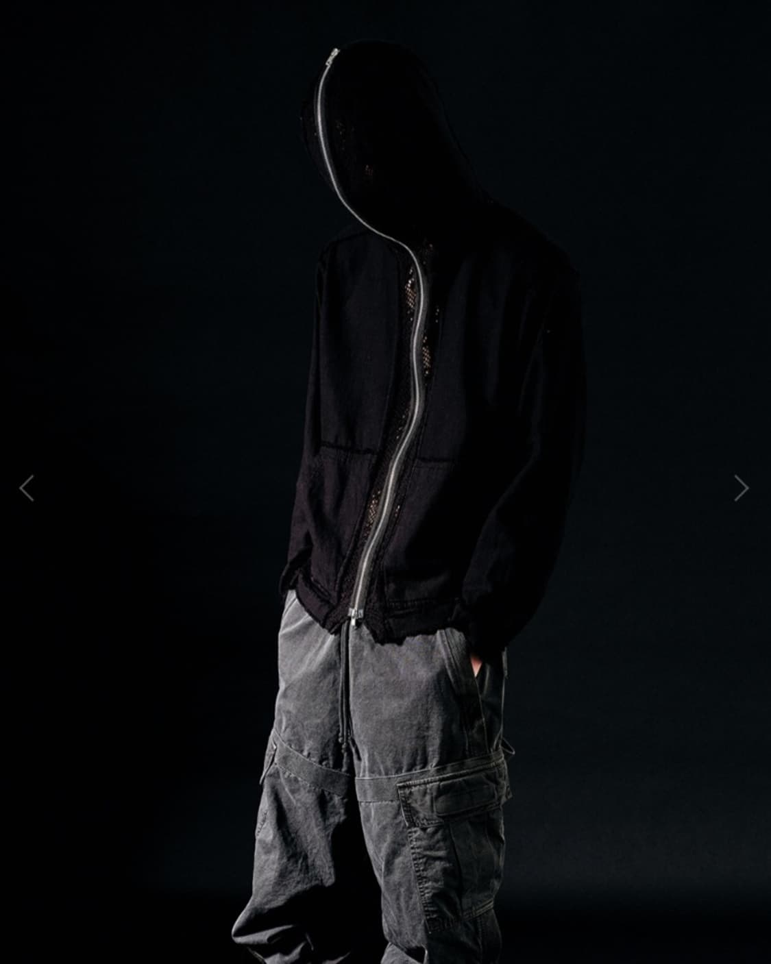 [L] icyto 03시즌 팝업한정 매쉬 풀집 후드 상품이미지1