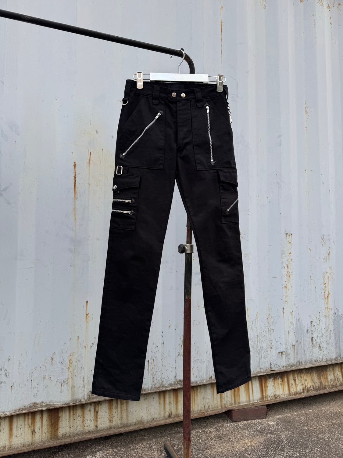 Zip Detail Slim Pants 상품이미지1