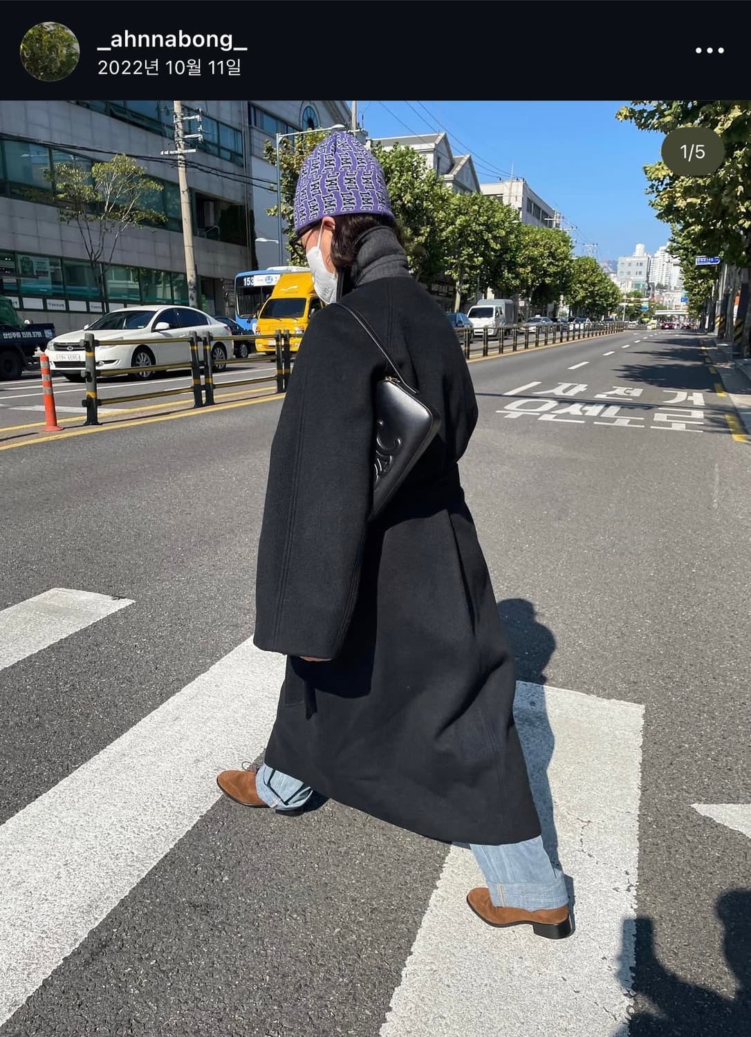 에토스 레글런 코트 블랙 상품이미지4