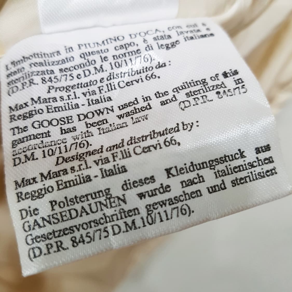 Max Mara weekend line 구스다운 패딩 베스트 상품이미지5