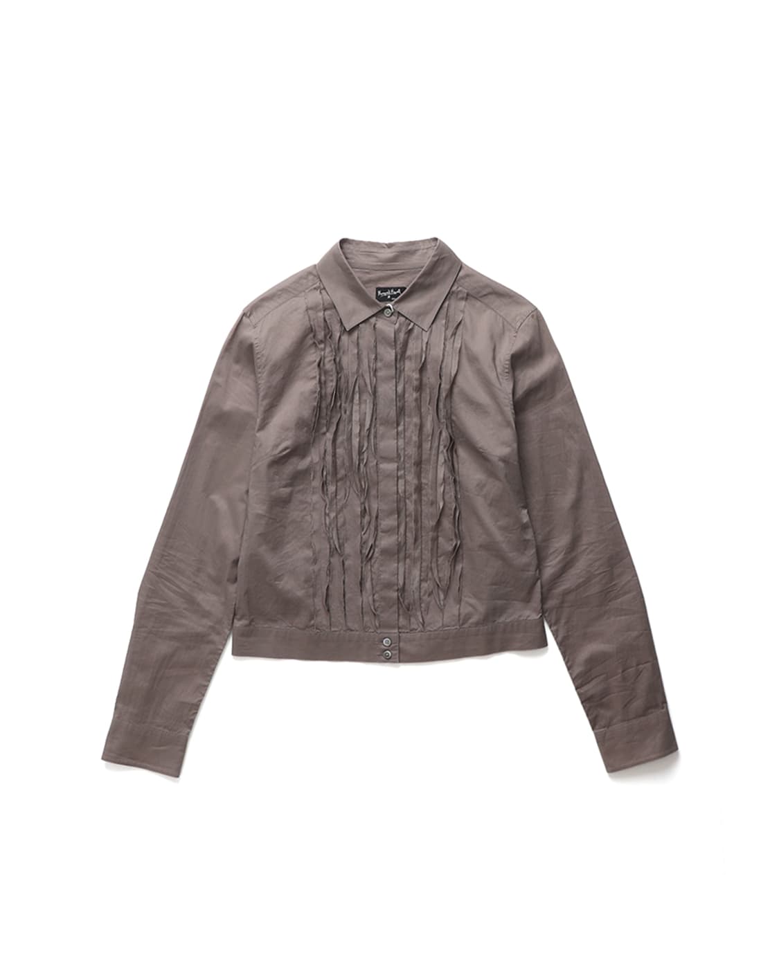 마가렛호웰 MARGARET HOWELL Frill Cotton Shirt 상품이미지2