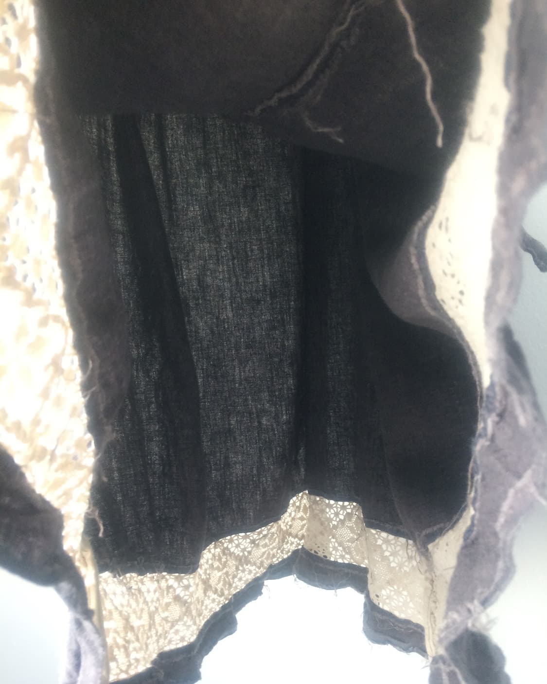 Crochet point tied skirt 상품이미지4