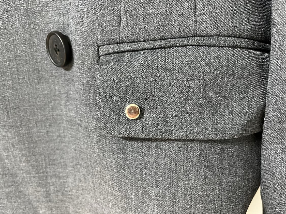 stu 에스티유 더블 블레이져 미드 그레이 상품이미지7