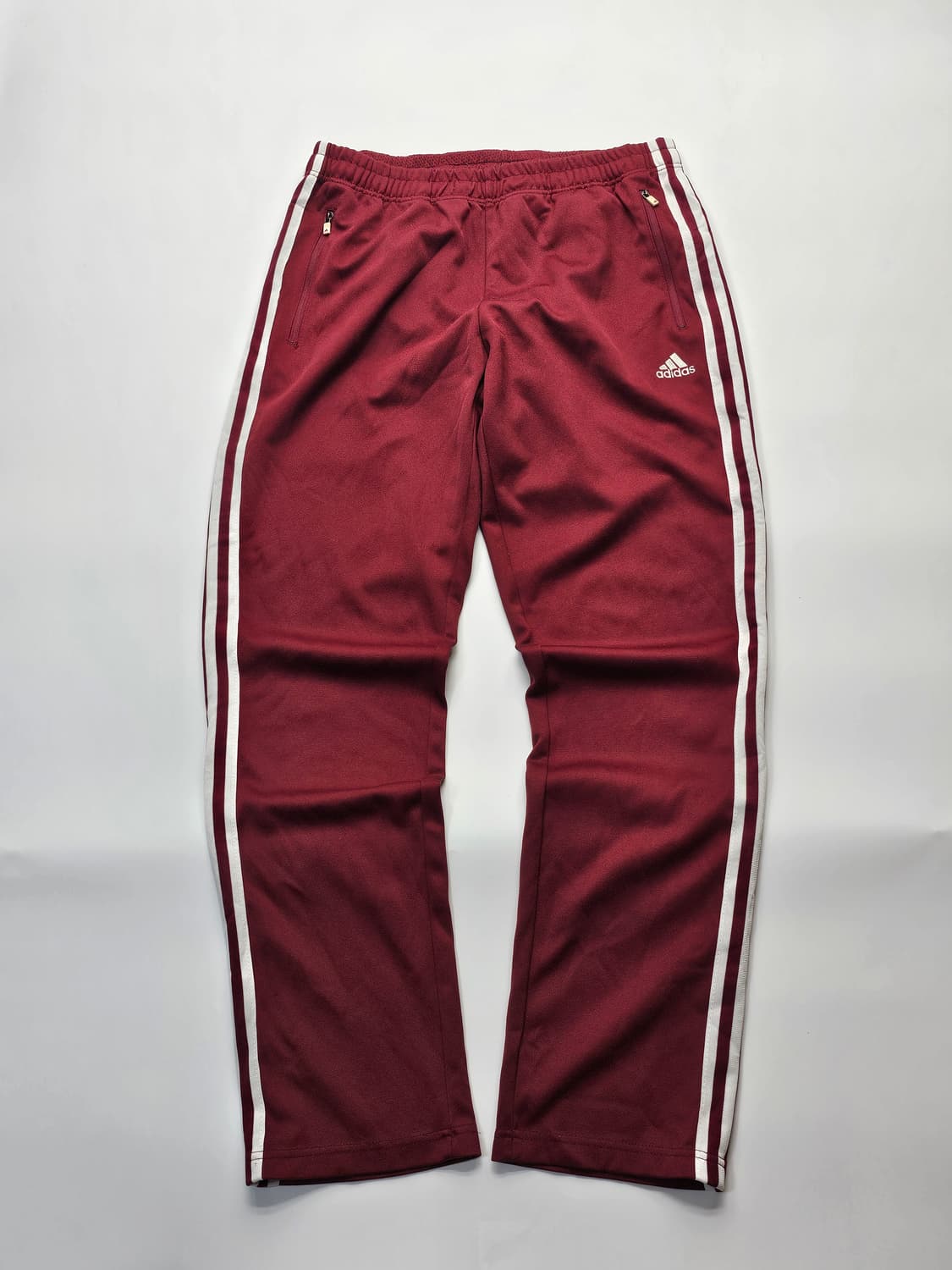 아디다스 삼선 버건디 트랙팬츠 져지 바지 상품이미지2