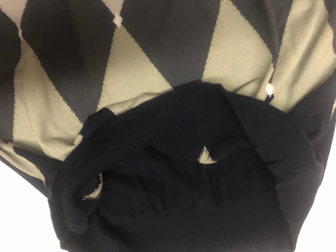 BALLANTYNE(발란타인) 다이아몬드패턴 라운드넥 베스트 상품이미지6