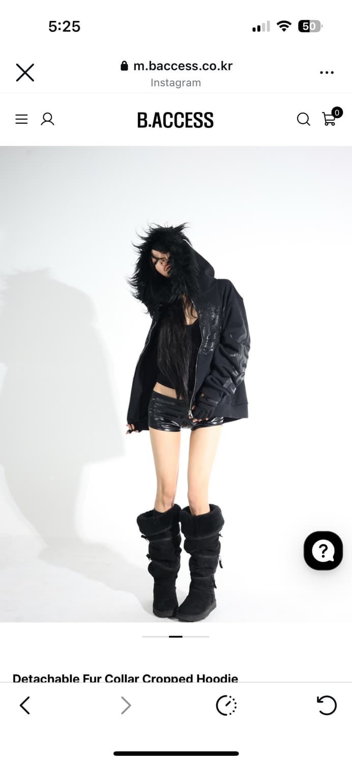 비엑세스 후드집업 상품이미지2