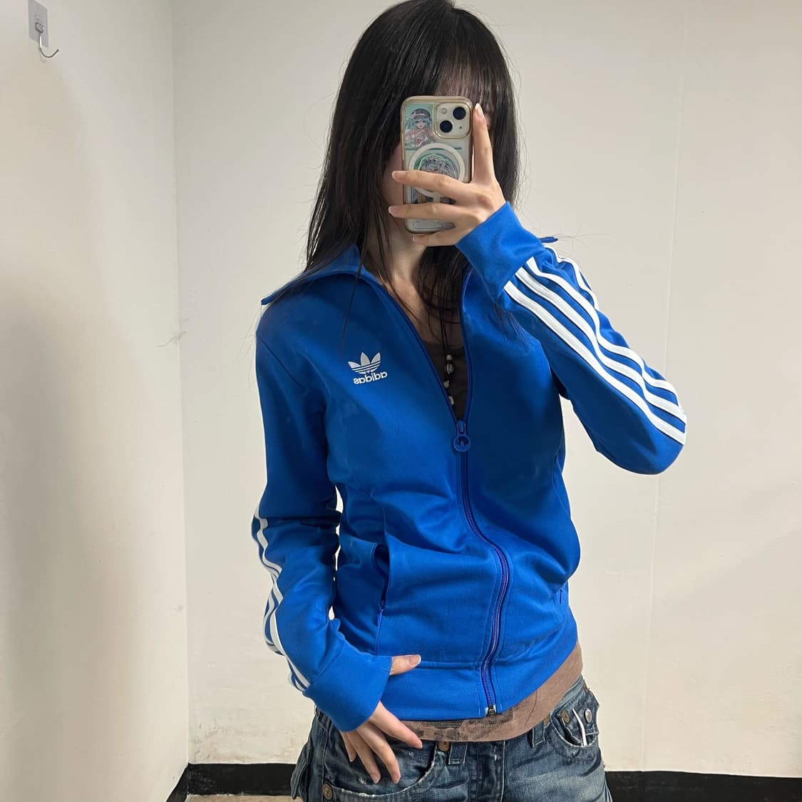 Adidas Blue Europa Track Jacket 상품이미지2