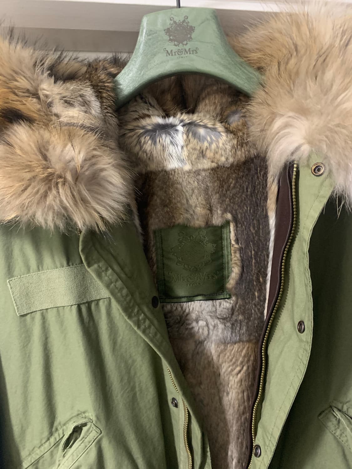 미스터앤미세스퍼 / M65 토끼털 야상 (래빗퍼) / 95~100 상품이미지2