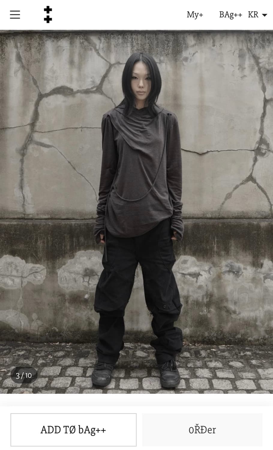 하르테올뎀 Hooded Fract Sleeve 상품이미지6