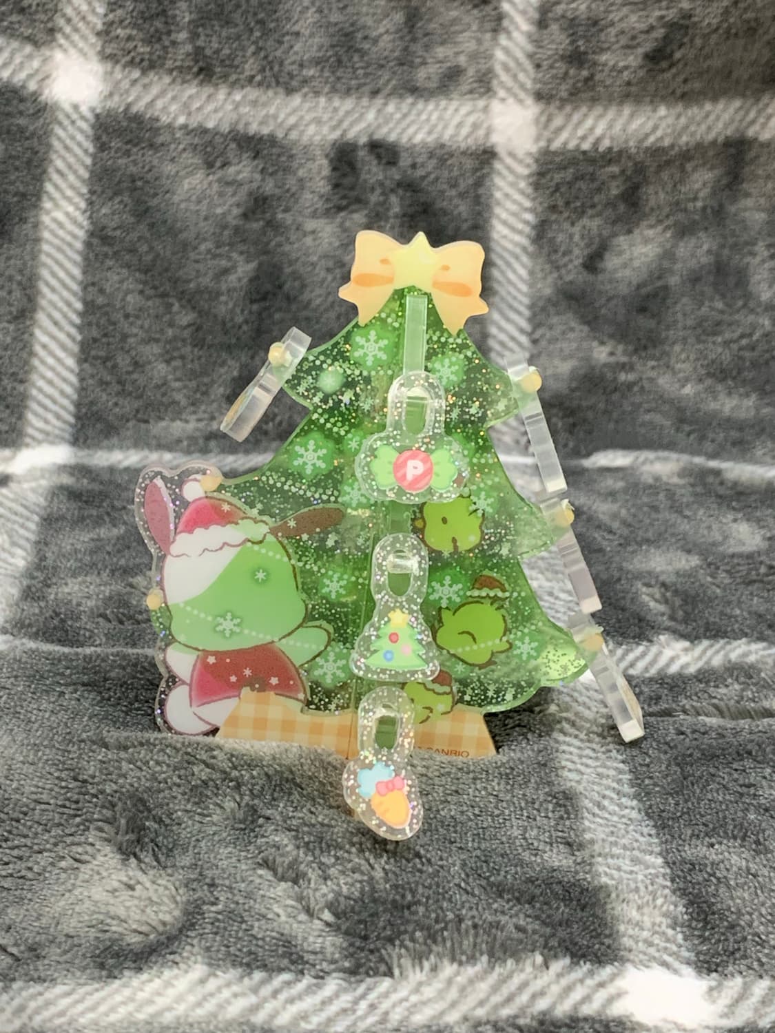 산리오 시크릿 아크릴 크리스마스 트리 포차코 상품이미지2