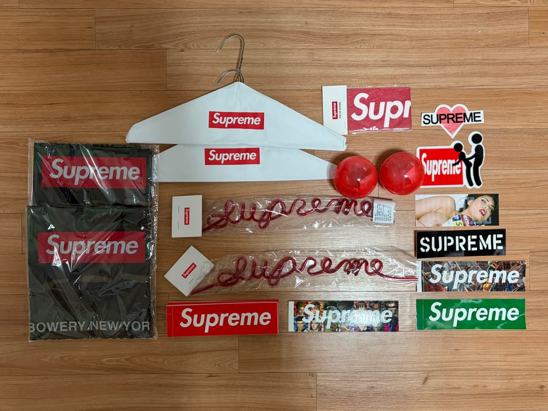 [일괄판매] 슈프림 스티커 및 잡화 상품이미지1