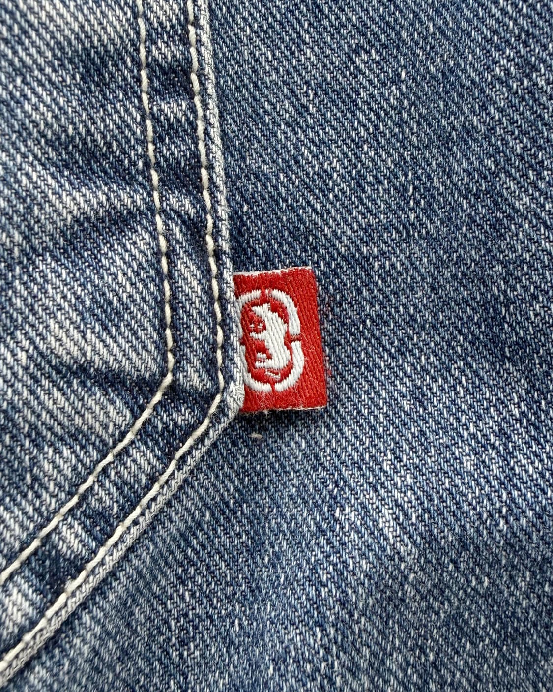 에코 언리미티드 00s 와이드 인디고 데님 팬츠 상품이미지6