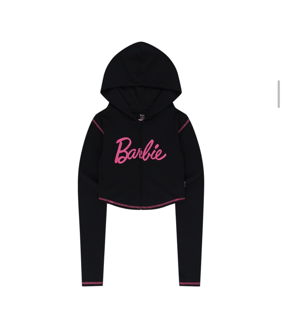 hdex 에이치덱스 바비 레터링크롭후디집업 부츠컷팬츠 트레이닝셋업 상품이미지4