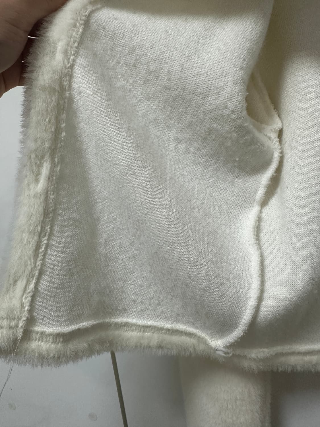 쿠션 퍼 가디건 상품이미지4