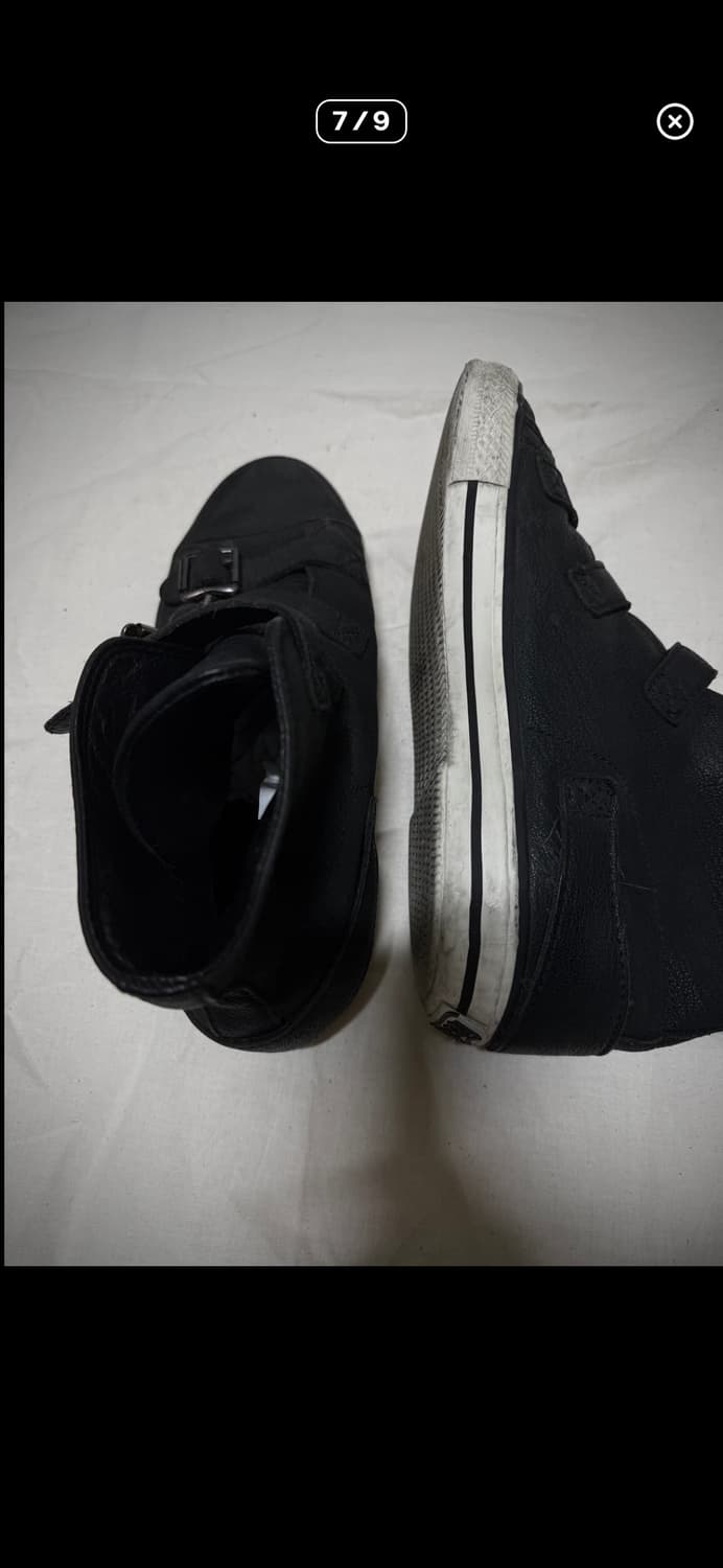 Ash leather sneakers gothic grunge 상품이미지7