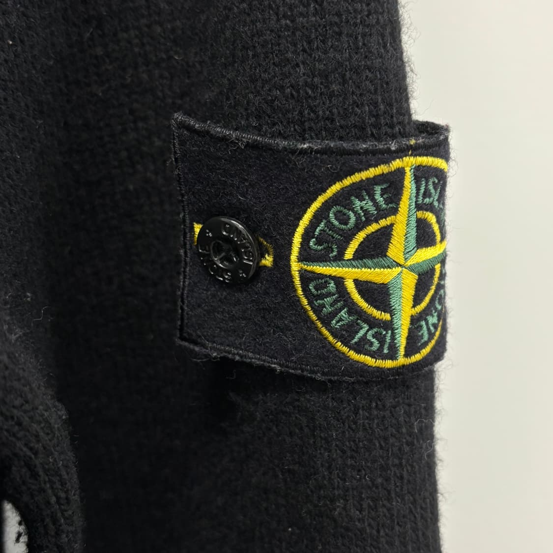 [M]스톤아일랜드 반집업 니트 상품이미지2