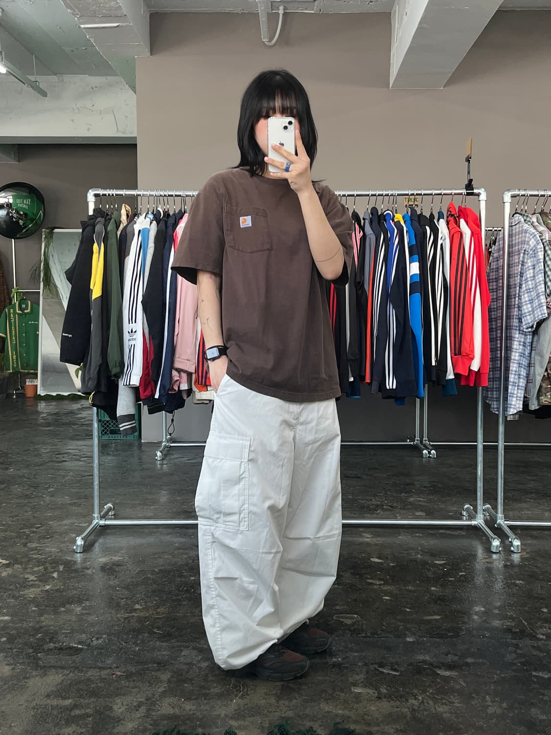 칼하트 포켓 반팔 티셔츠 상품이미지4