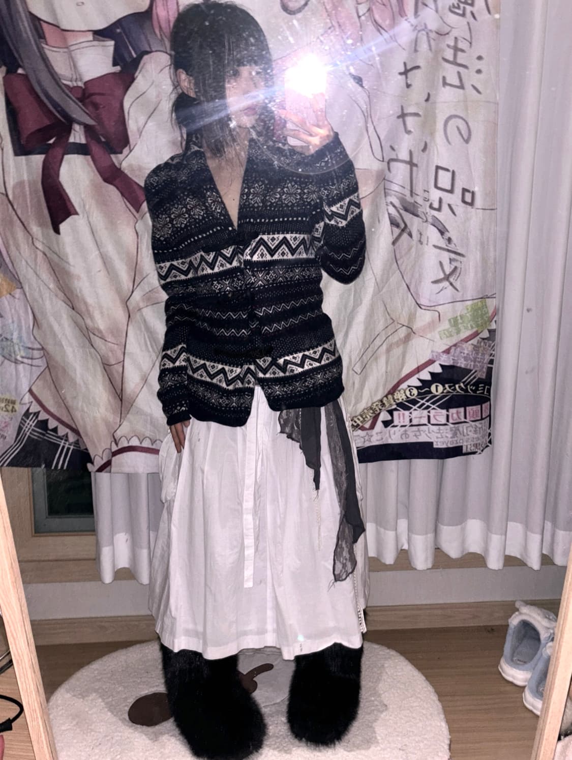 노르딕 떡볶이 가디건 상품이미지3