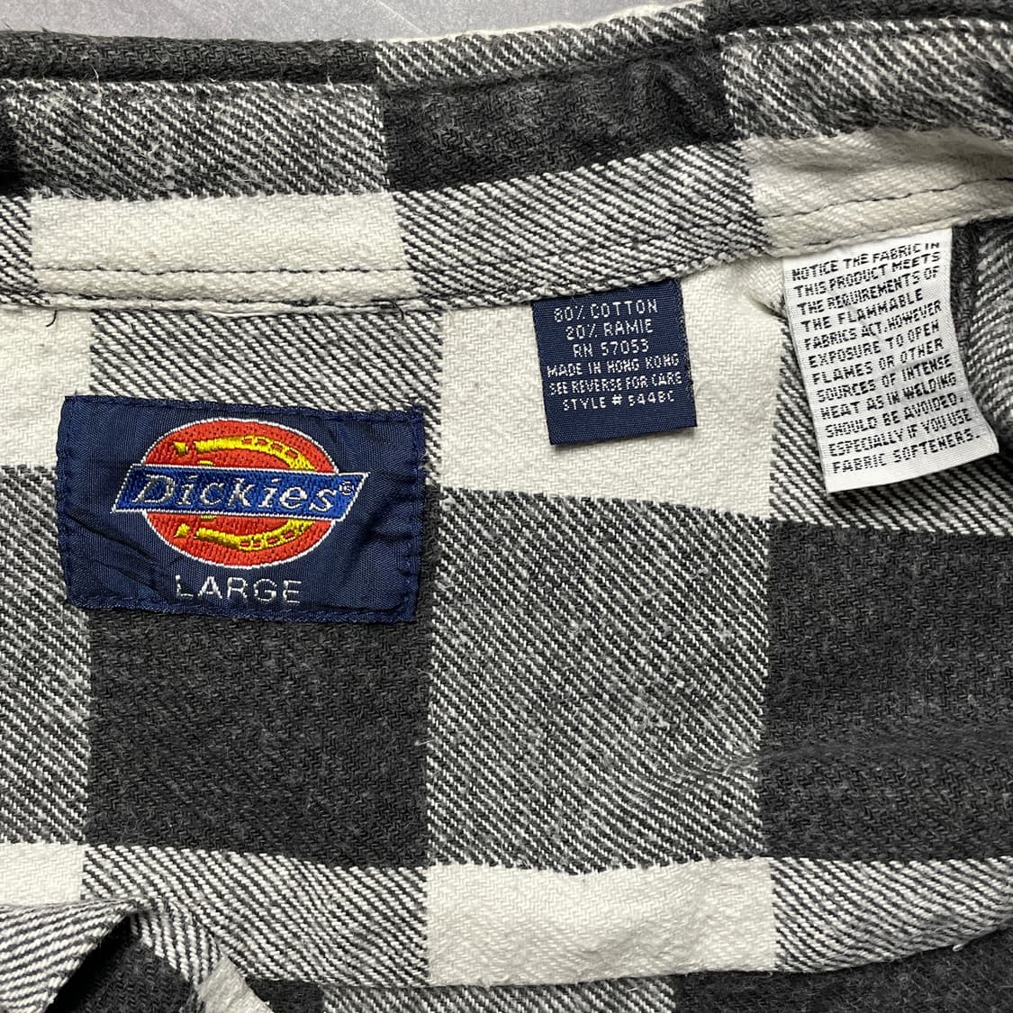 DICKIES 디키즈 체크 플란넬 워크 셔츠 A00852 상품이미지9