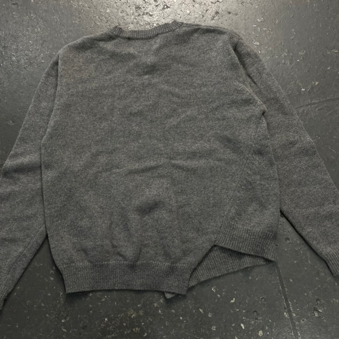 100 세터 더블린 언발란스 캐시미어 니트  상품이미지6