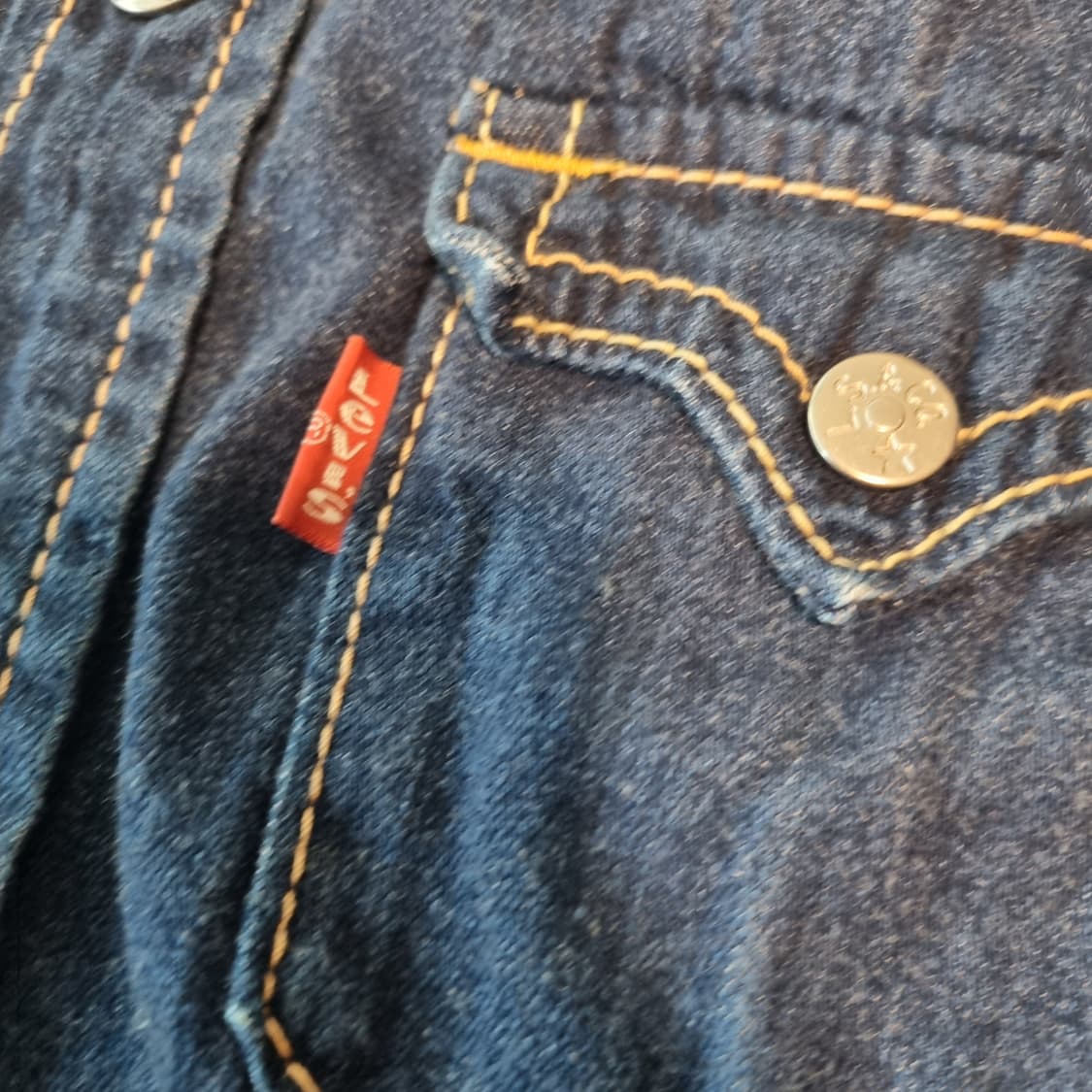 리바이스 여성 데님 웨스턴 셔츠 상품이미지5