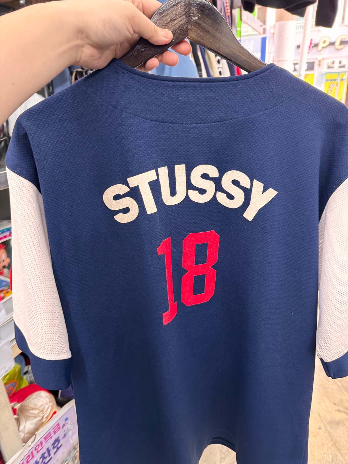 90s stussy 베이스볼 반팔 스투시 상품이미지7