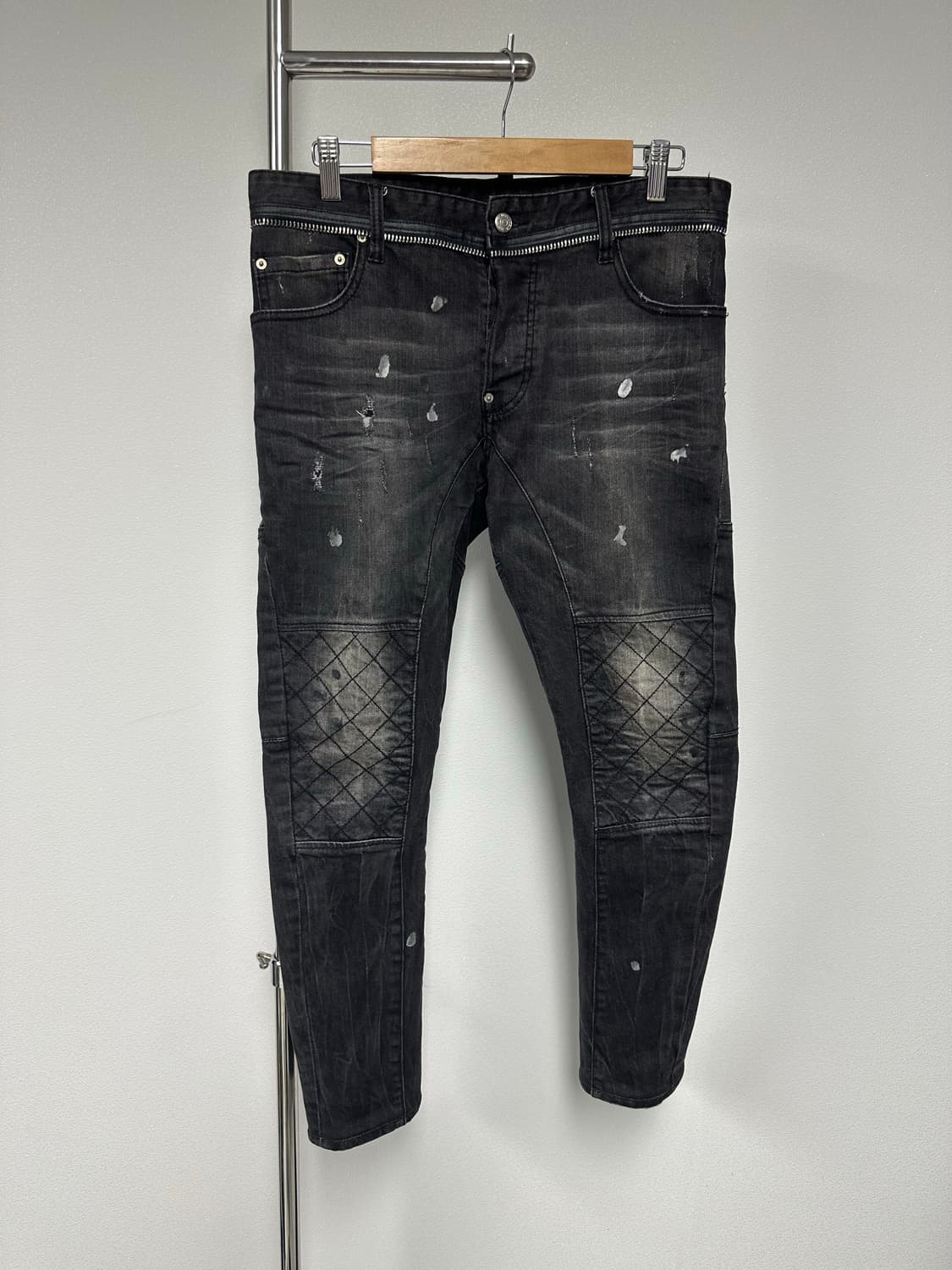 디스퀘어드 아카이브 아머 바이크 진 상품이미지4