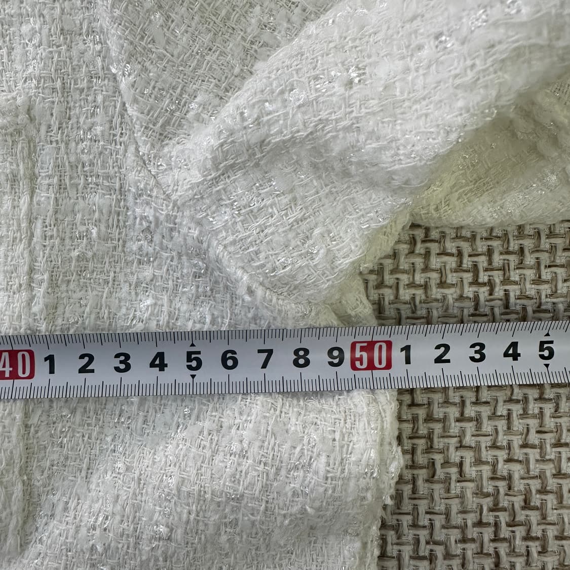 L-XL afinar 여자 트위드 자켓 0415D 상품이미지5