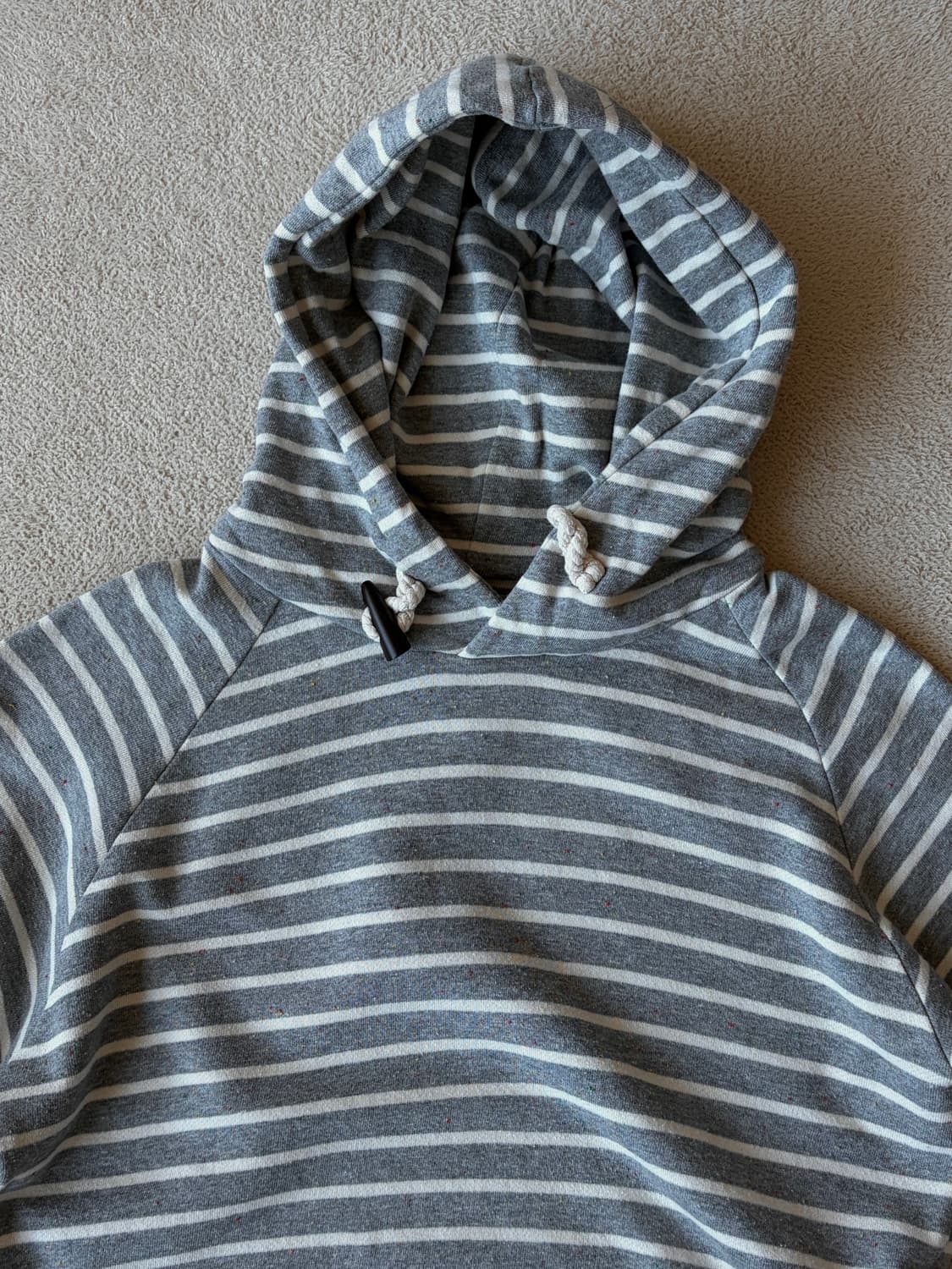 그라니프 스트라이프 네프 스웻후드 상품이미지3