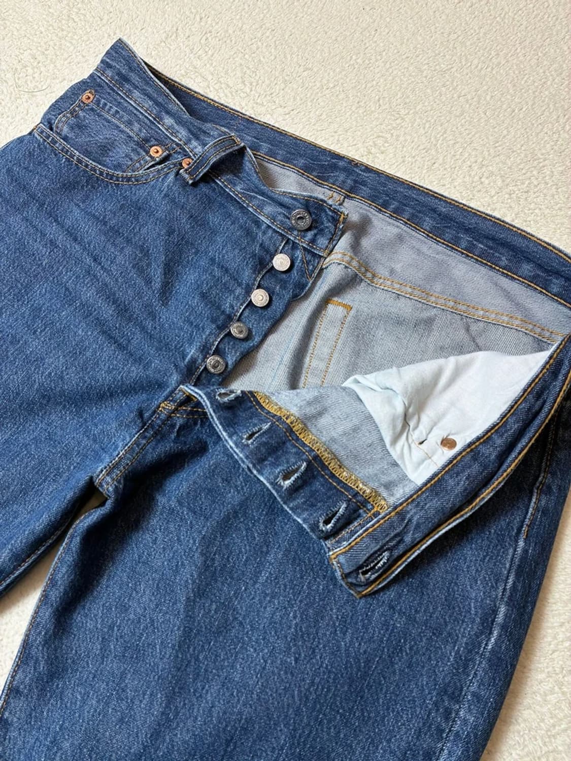 리바이스 00s 501 스트레이트 데님 팬츠 PN7576 상품이미지6