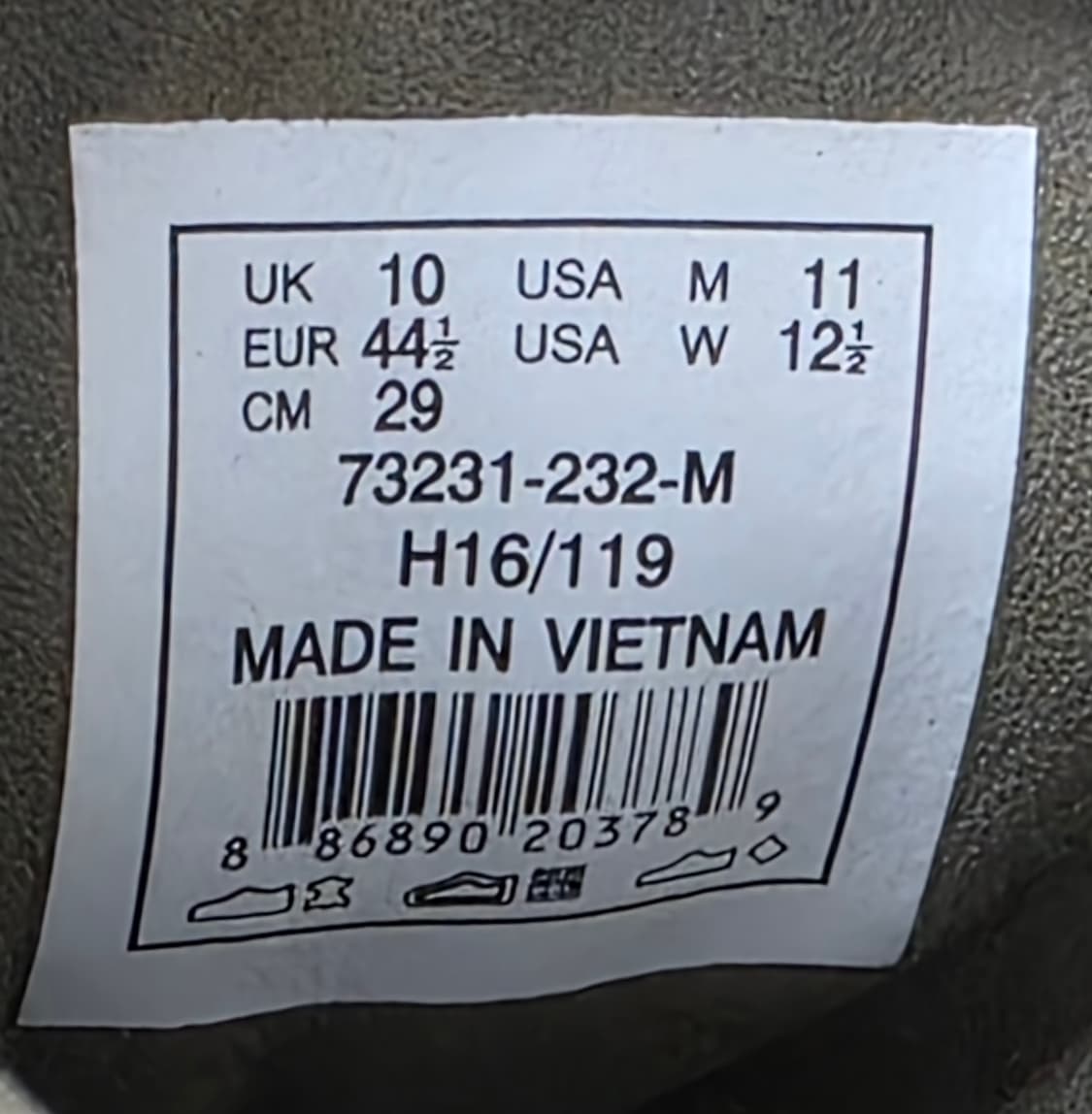 팔라디움  워커부츠 290 누벅 방수워커 작업화 안전화 SE19 상품이미지8