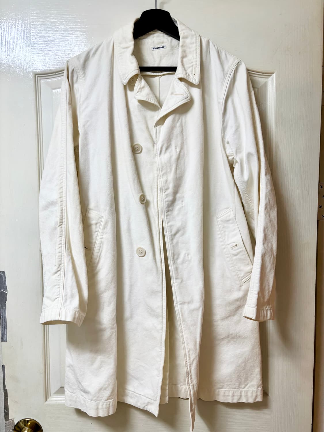 드님 캔버스 코튼 코트 denime 일본산 상품이미지1