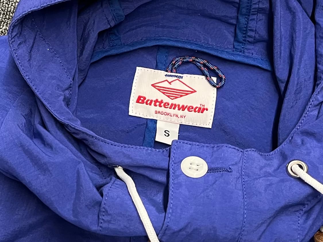 [95] 바튼웨어 BATTENWEAR 패커블 아노락 바람막이 퍼플 S  상품이미지4