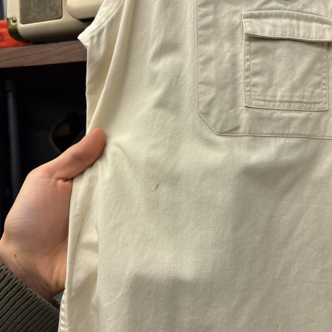 90s 폴로 랄프로렌 백컨트리 라인 유틸리티 포켓 헌팅셔츠 N1095 상품이미지6