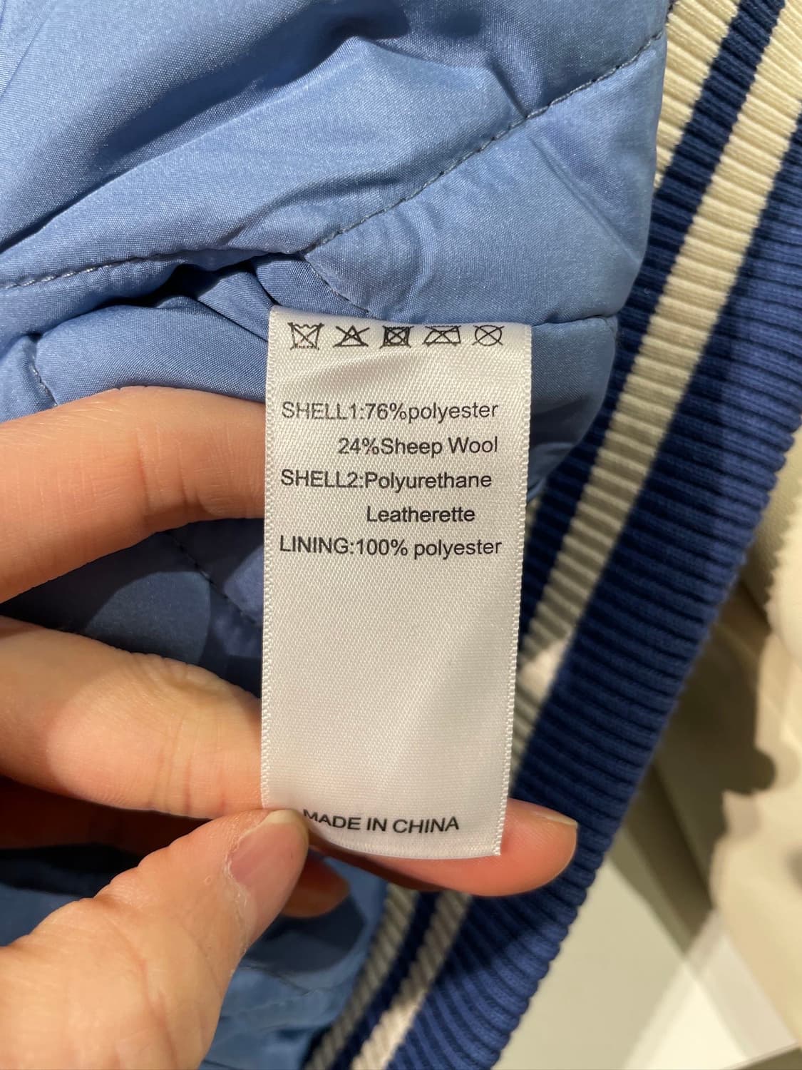 반디더핑크 x sm 엔터테인먼트 30주년 리미티드 에디션 바시티 자켓 상품이미지8