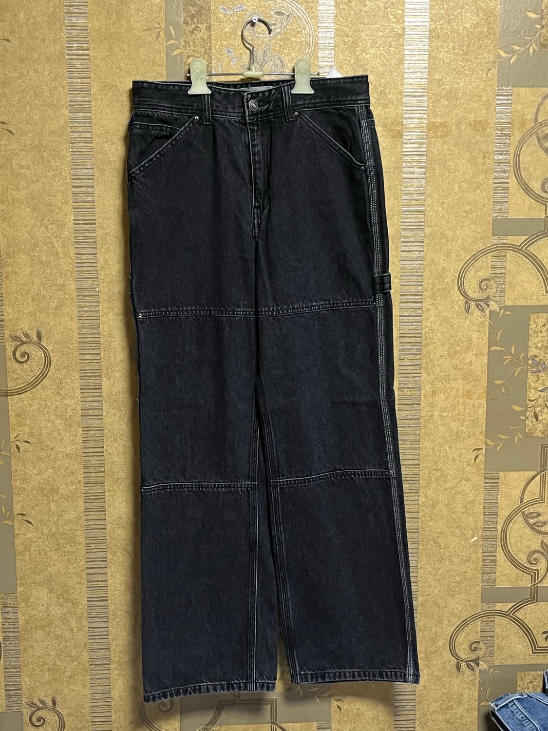 (Sold out) 메종미네드 블랙 카펜터 데님 팬츠 30 상품이미지4