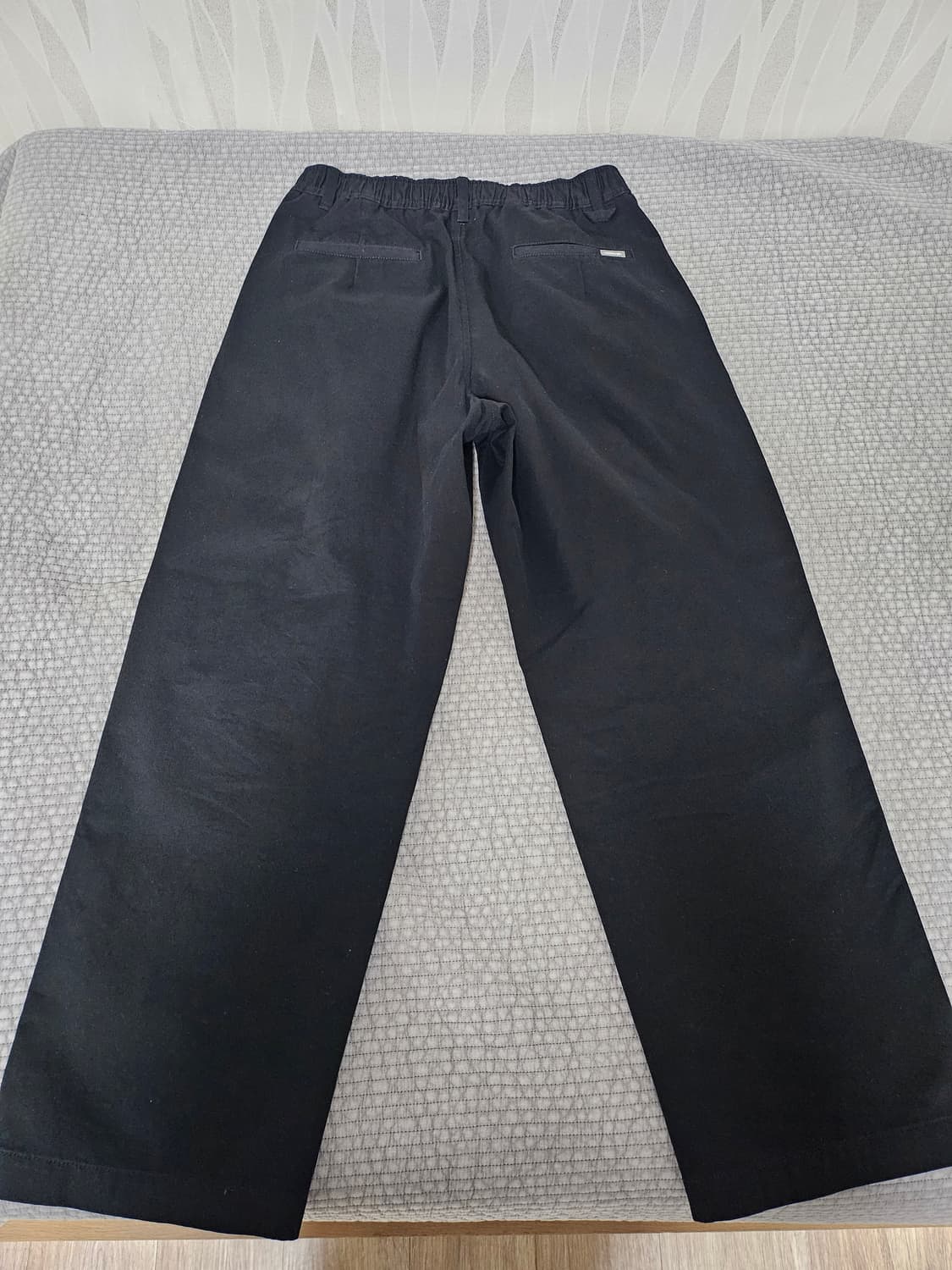 에스피오나지 스케이터 치노 팬츠 블랙 팝니다. 상품이미지3